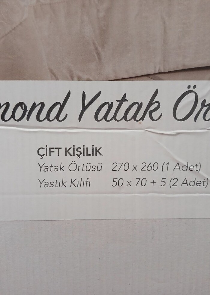 Özdilek Diamond Mürdüm Yatak Örtüsü - Görsel 4