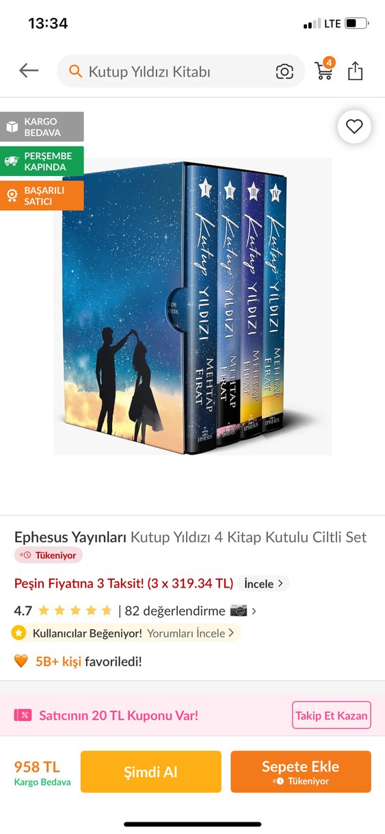 Kutup Yıldızı - kitap seti - Görsel 2