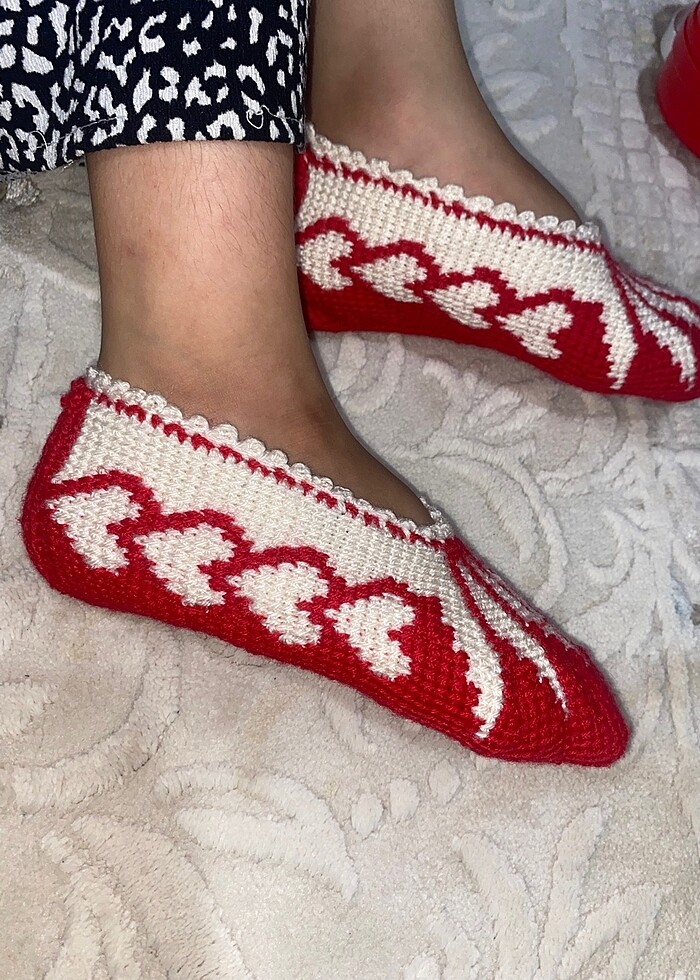 El örgüsü patik - Görsel 4