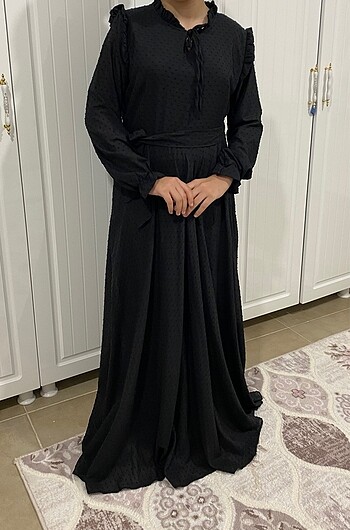 Siyah elbise - Görsel 6