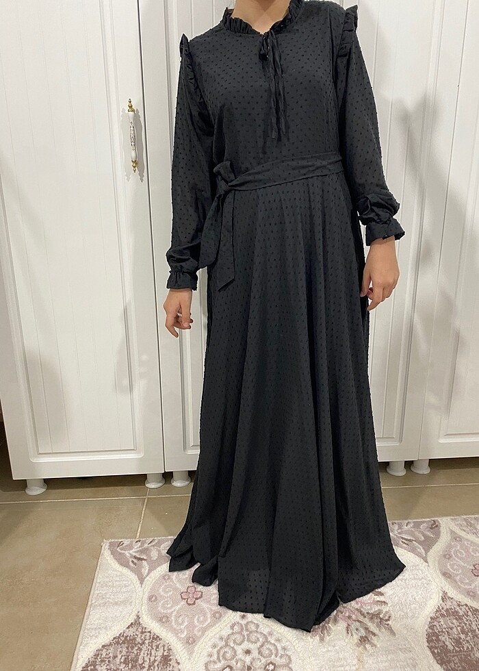 Siyah elbise - Görsel 2