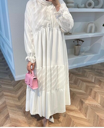 Tesettür nikah elbise