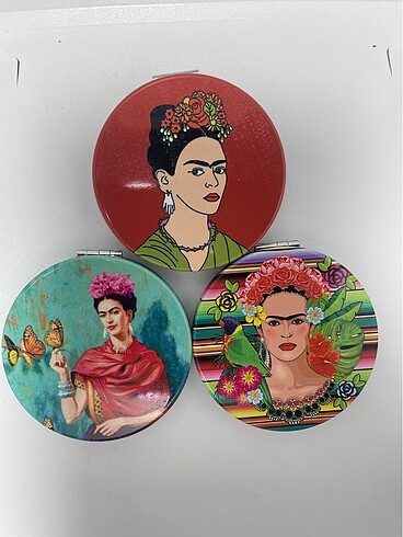 Frida Kahlo Temalı, Çift Taraflı Cep Aynaları