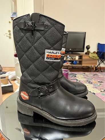 Harley Davidson Harley Davidson Siyah Kadın Bot 39-40 numara