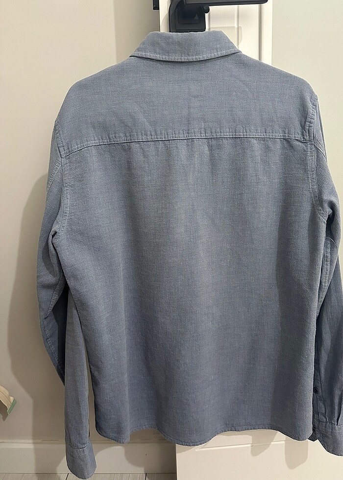 Mavi Erkek Gömlek - Görsel 2