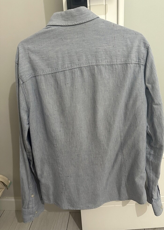 Mavi Erkek Gömlek - Görsel 2