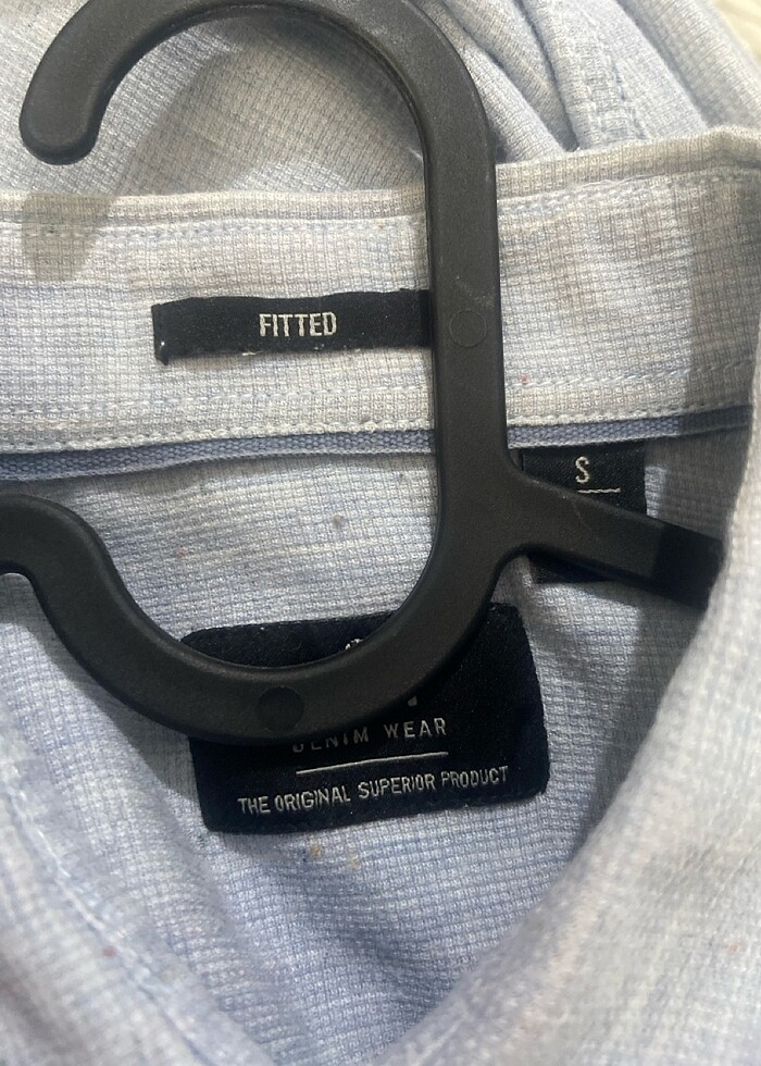 Mavi Erkek Gömlek - Görsel 4