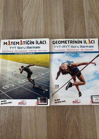 Matematiğin ve Geometrinin İlacı TYT-AYT Soru Bankaları