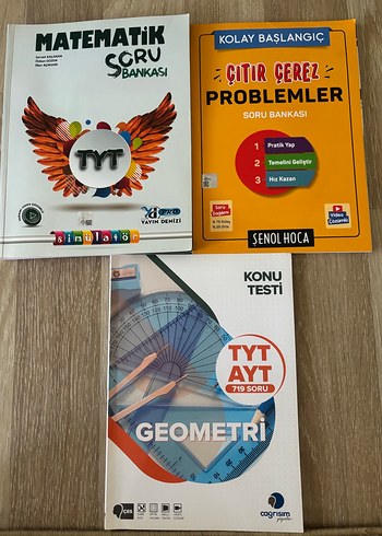 TYT Matematik, Geometri ve Problemler Soru Bankası Seti
