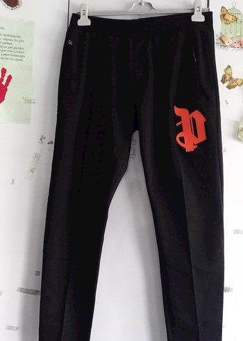 Siyah Baskılı Erkek Streetwear Eşofman Altı - Görsel 3