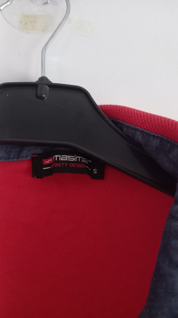 Kırmızı Erkek Polo Yaka Tişört - Görsel 2