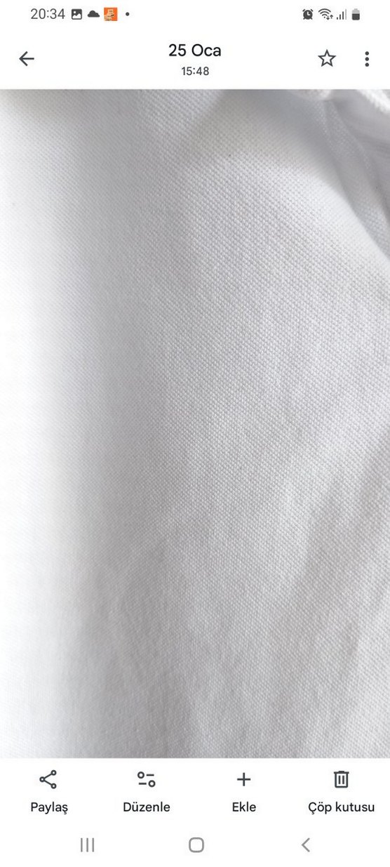 erkek çocuk  için beyaz kısa kollu polo tişört - Görsel 2