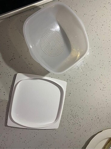 Tupperware orta boy peynir saklama kabı