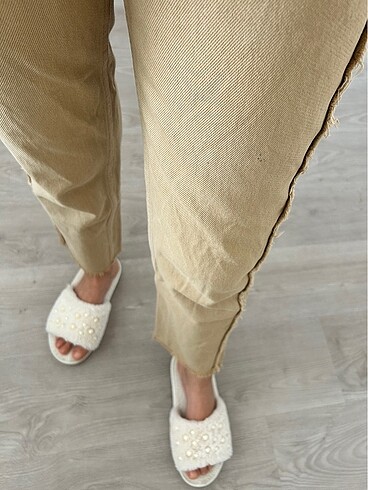 xs Beden Trendyolmilla dikiş detaylı pantolon