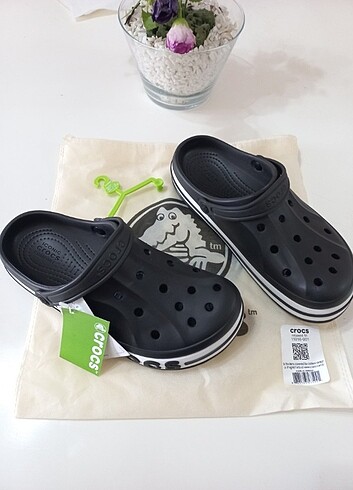 35 Beden siyah Renk Crocs Terlik Yeni Sezon 35