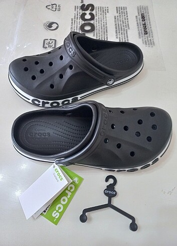 41 Beden siyah Renk Crocs Terlik Yeni Sezon 