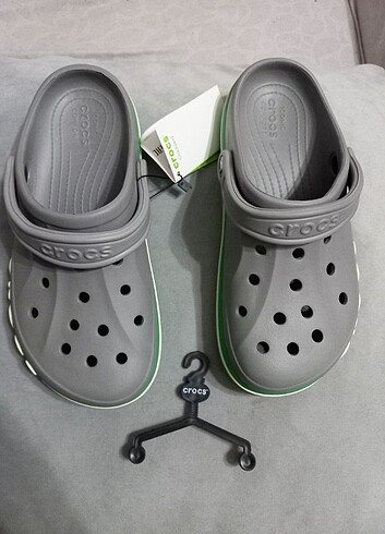 36 Beden gri Renk Crocs Terlik Yeni Sezon