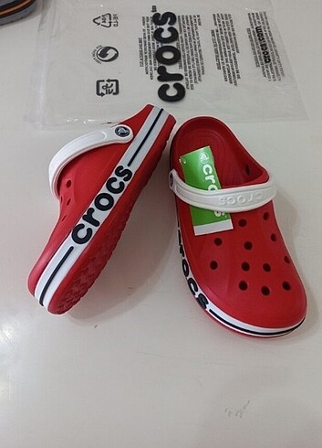 44 Beden kırmızı Renk Crocs Terlik Sandalet Yeni Sezon Etiketli 