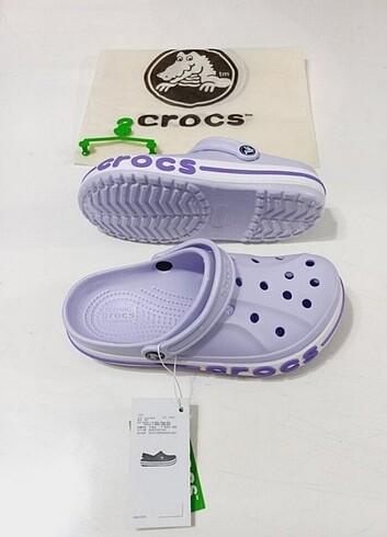 38 Beden mor Renk Crocs Terlik Sandalet Yeni&Etiketli lila