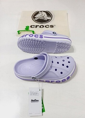 37 Beden mor Renk Crocs Terlik Sandalet Yeni&Etiketli lila