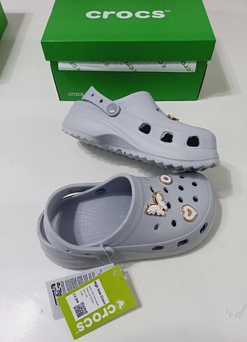 Crocs Crocs Terlik Yüksek Taban gri 37
