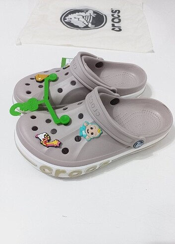 35 Beden Crocs Terlik Sandalet Yeni&Etiketli Bej