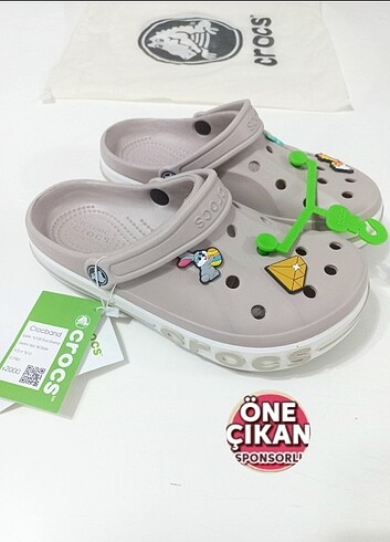Crocs Terlik Sandalet Yeni&Etiketli Bej