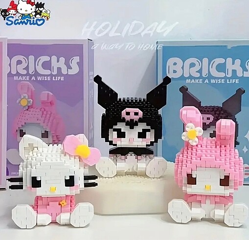 Hello Kitty , Kuromi , My Melody