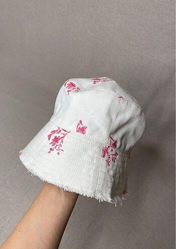 Beden beyaz Renk Sıfır jean bucket şapka
