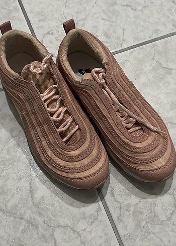 Pudra Pliseli Spor Ayakkabı