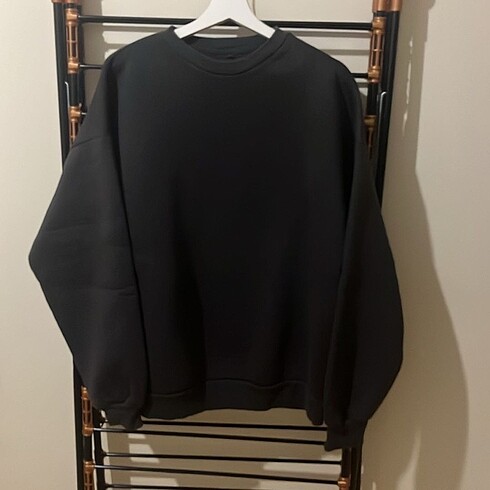 Oversize Füme Sweatshirt