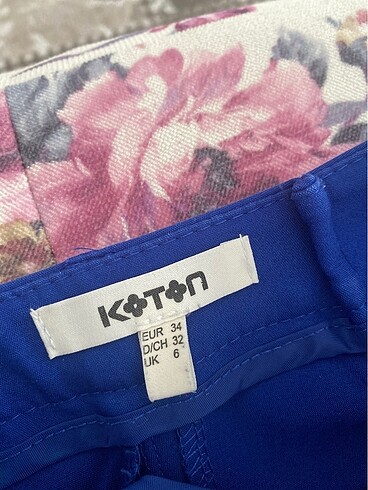 34 Beden Pantolon kumaş / Koton marka