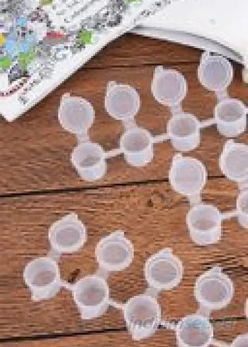 3ML boş boya kutusu 4 Adet 6 lı şerit - Görsel 2