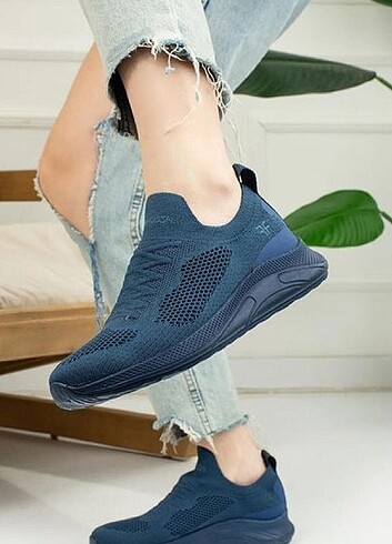 Diğer FERROSSA Confort Taban Fileli Slip-On Moda Unisex Kadın Sneaker