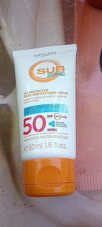 GÜNEŞ KORUYUCU 50 SPF UVA/UVB YÜZ VE VÜCUT 