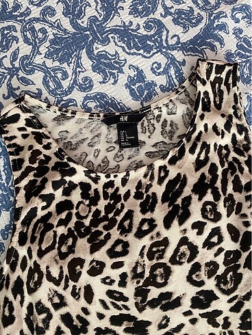 H&M Hm leopar elbise