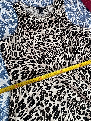 l Beden kahverengi Renk Hm leopar elbise