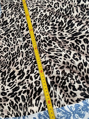 l Beden Hm leopar elbise