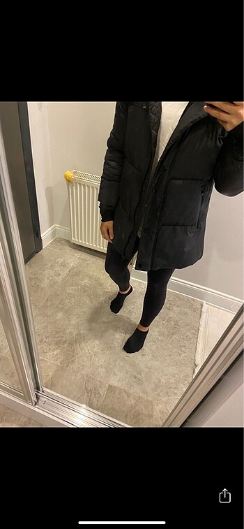Zara kadın şişme mont