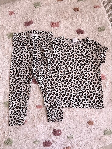 H&M H&M Kız çocuk ikili takım Tişört-tayt