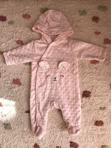Kız çocuk tavşan tulum 3-6 ay 62 cm