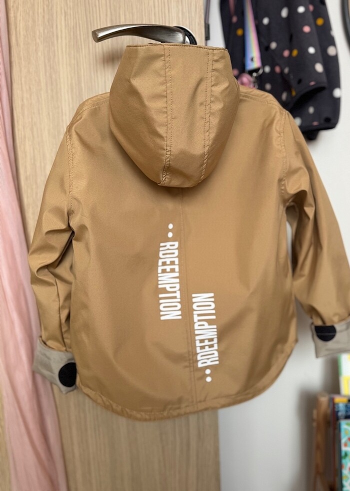 Kız çocuk çift taraflı ceket - Görsel 3