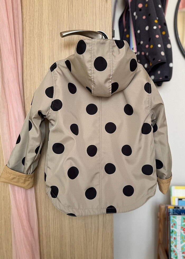 Kız çocuk çift taraflı ceket - Görsel 5