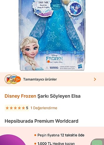Elsa ışıklı 