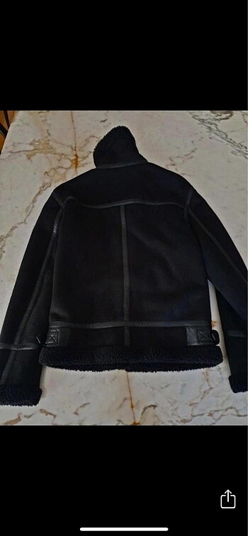 Zara kürklü mont