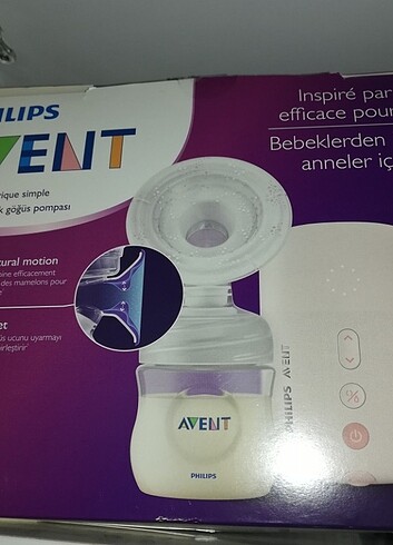 Philips avent süt sağma pompası 
