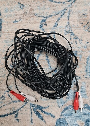 Ses kablosu 10 metre rca