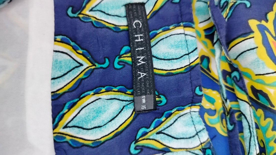 XS beden Bohem Çok Renkli Desenli Uzun Hamile Eteği - Görsel 5