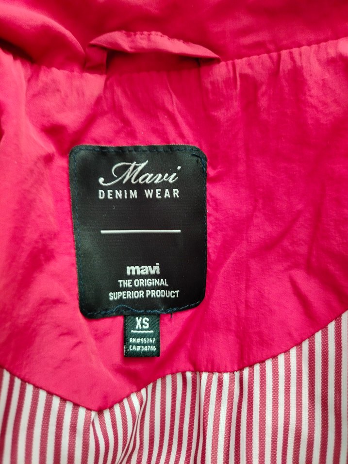 XX beden Bordo Kemerli Uzun Kadın Yağmurluk - Görsel 4