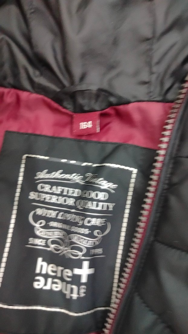 14 yaş  164   beden Erkek Siyah Kapüşonlu Fermuarlı Mont - Görsel 4